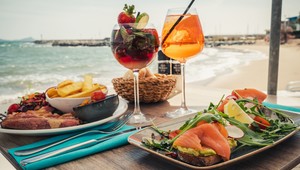 Uitzicht hotel Le Catalogne