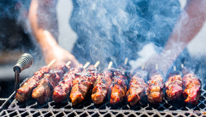 Barbecue bij Van der Valk